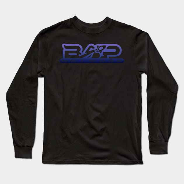 BAP Network Logo Long Sleeve T-Shirt by Black Astronauts Podcast Network Store